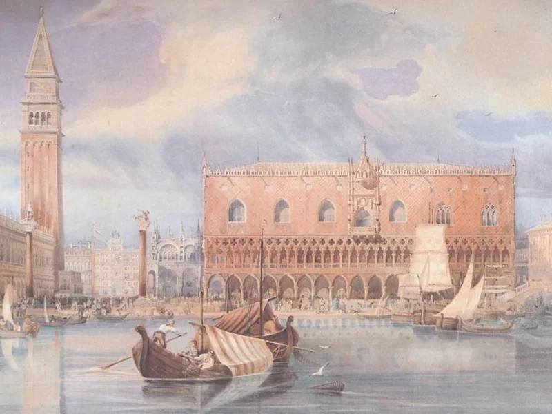 1822-Johann Georg Müller - Venezia